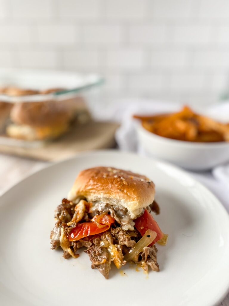 Cheesesteak Sliders - Beef