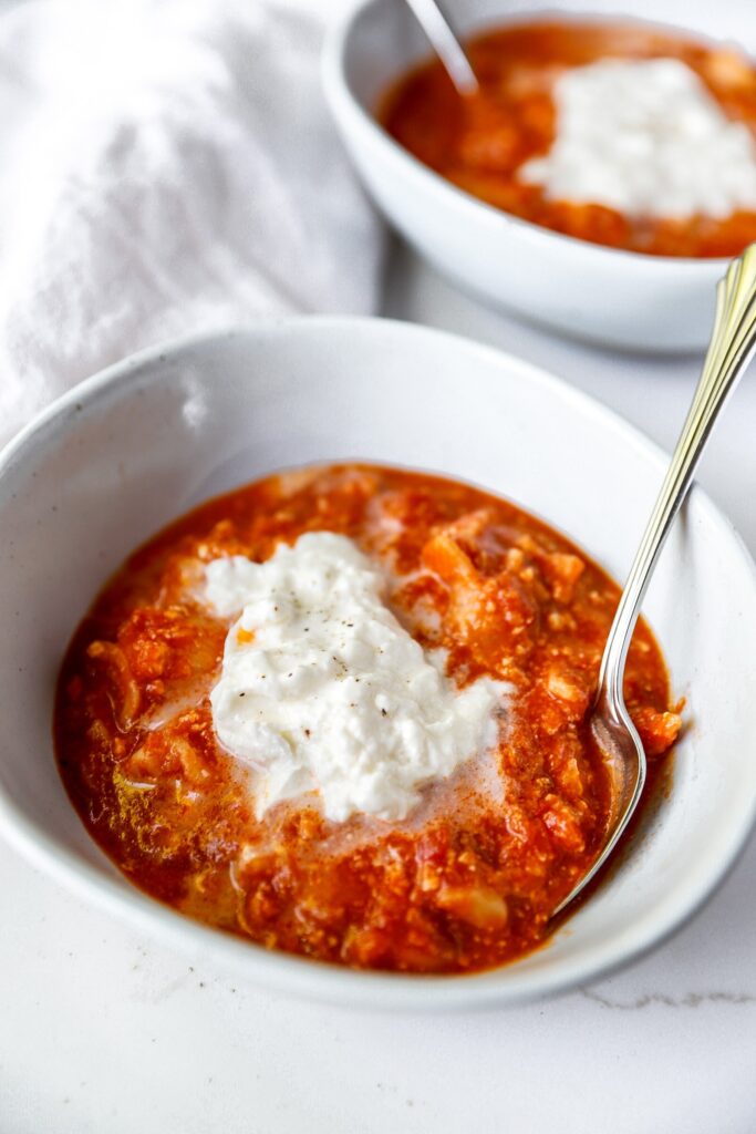 Mac ‘n Cheese Tomato Soup - Soup