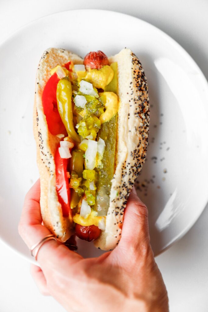 Chicago Style Hot Dogs - Dinner