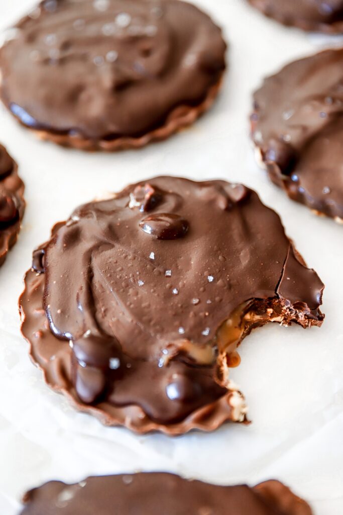 Caramel Peanut Butter Cups - Dessert