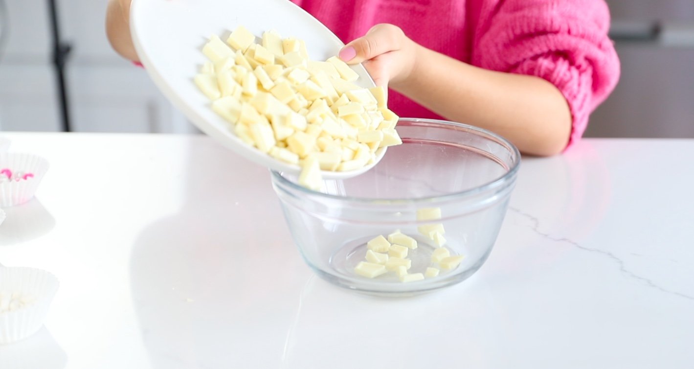 STEP TWO: Place into a microwave safe bowl