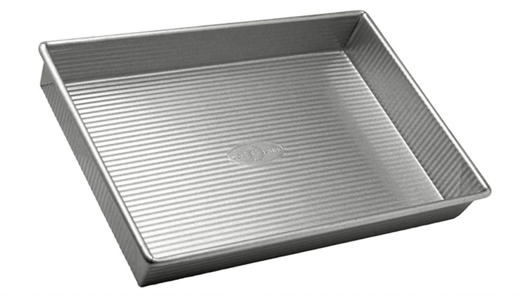 Rectangular Cake Pan, 9 x 13 inch, Nonstick & Quick Release Coating, Made in the USA from Aluminized Steel